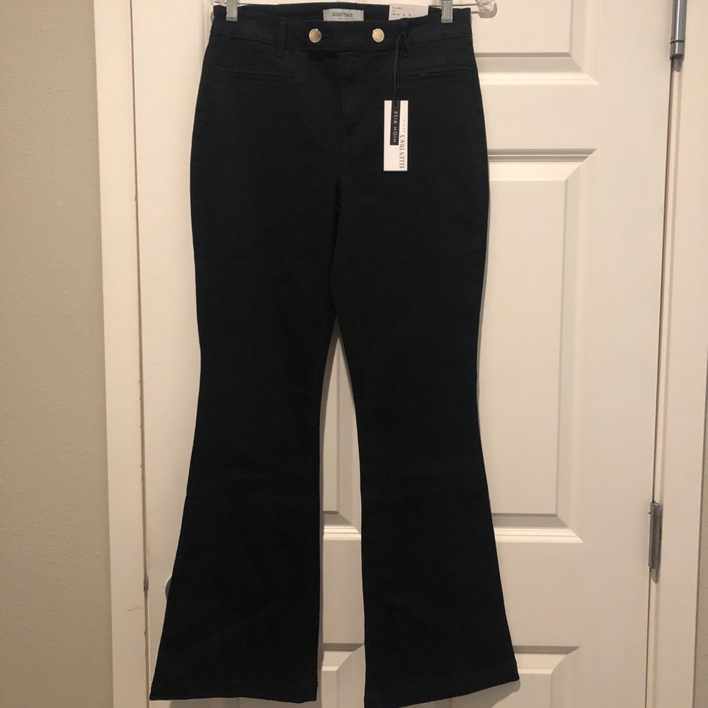 COPY - Tracey Ellen High Rise Flare Jean - Picture 1 of 4